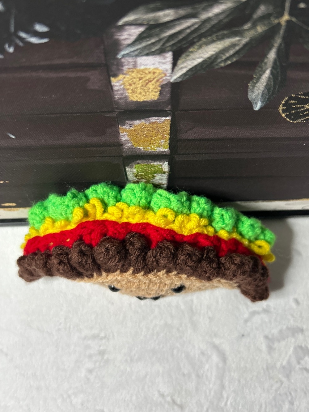 Cinco De Mayo Crochet Tacos -Handmade Plushie - Picture 3 of 4